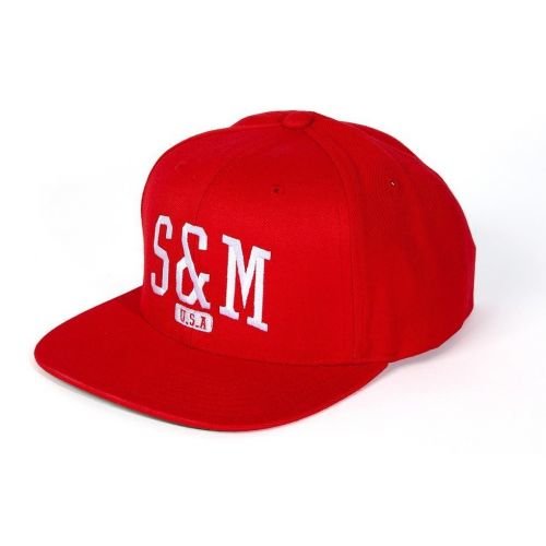 Кепка S&M SHIELD красная